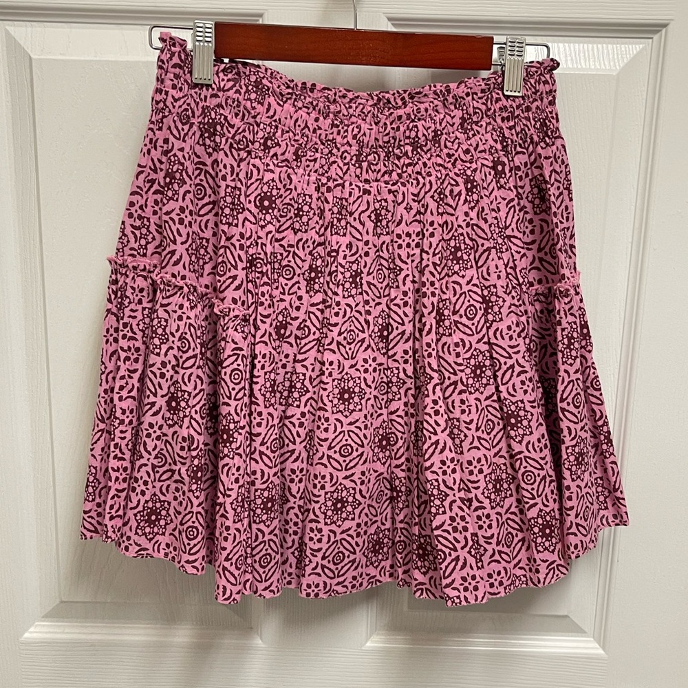 Apiece Apart Mango Bouquet Print Skirt - Picture 8 of 8